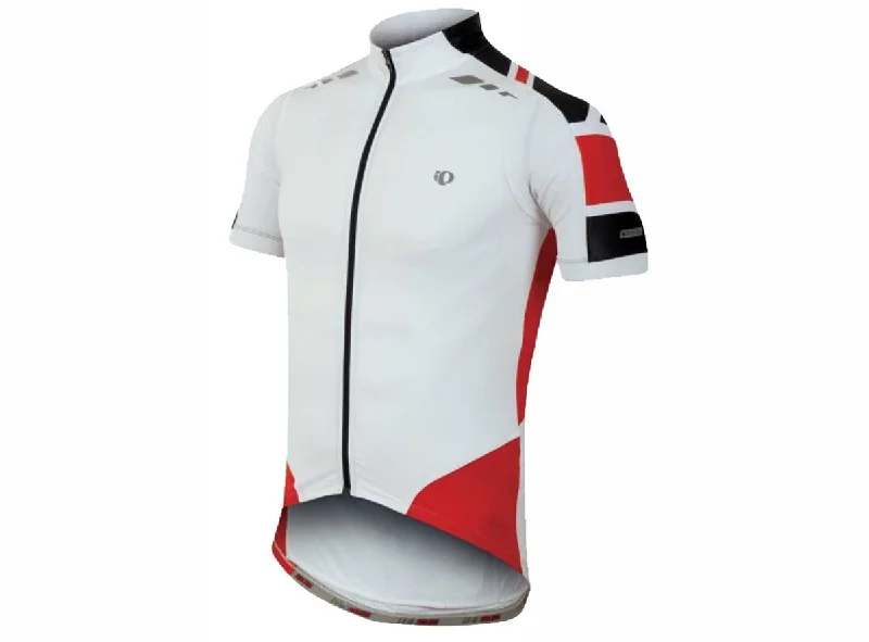 Pearl Izumi Pro InRCool Short Sleeve Road Jersey - White-Shadow Gray