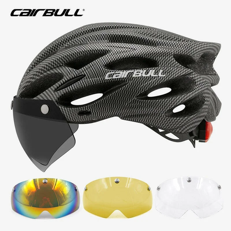 Cycling Helmet Light Road Mtb Mountain Bike Bicycle Led Helmet 54-62cm for Men Women Visored Bicycle Helmet Casco Accesorios