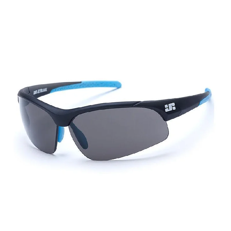 JetBlack Patrol Cycling Sunglasses - Black / Blue