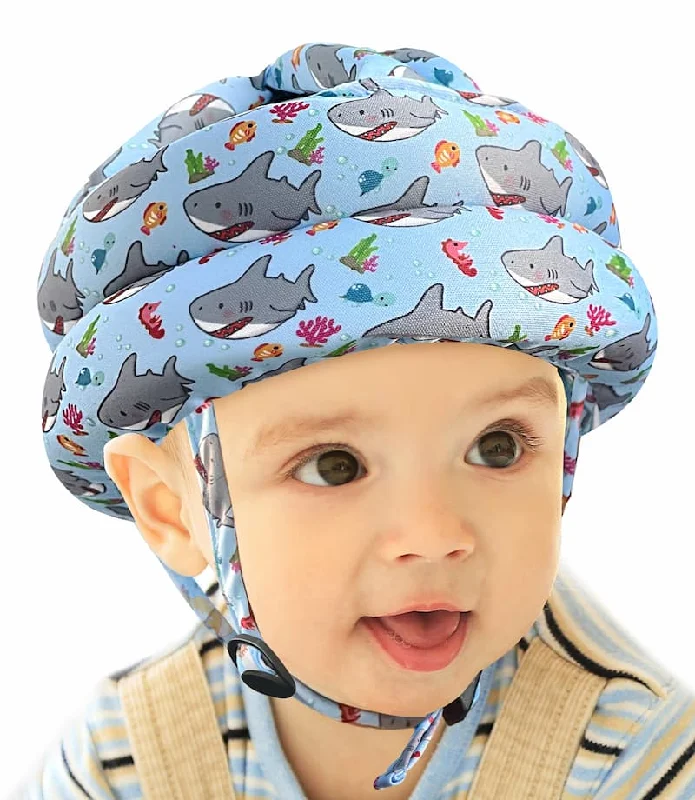 (🦈 Shark) Baby Helmet for Crawling | Baby Head Protector