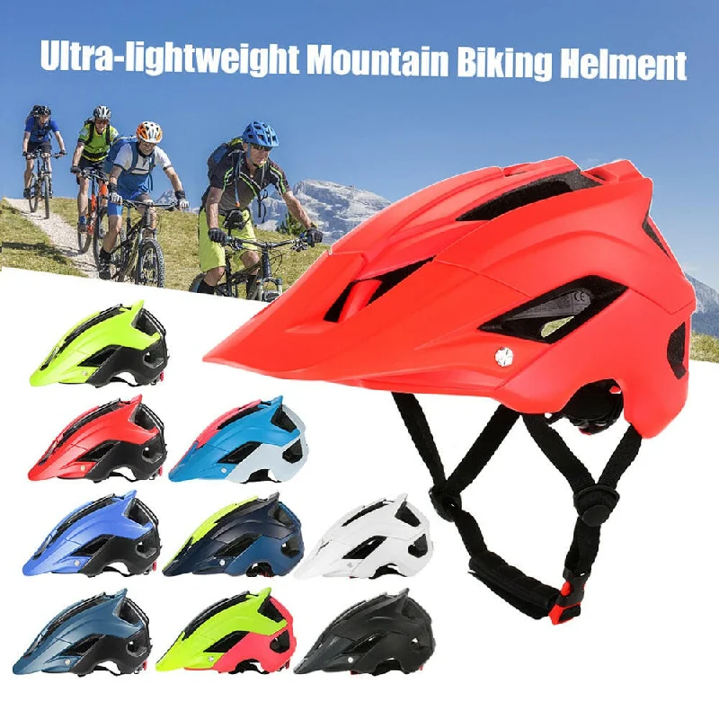 Bicycle Helmet Ultra-lightweight Mountain Bike Cycling Bicycle Helmet Sports Safety Protective Helmet 13 Vents