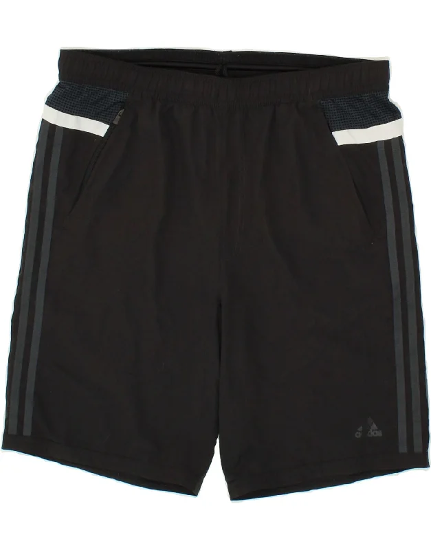 ADIDAS Boys Sport Shorts 15-16 Years Black