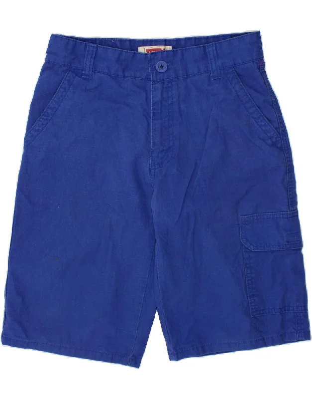 LEVI'S Boys Cargo Shorts 13-14 Years W27  Blue Cotton