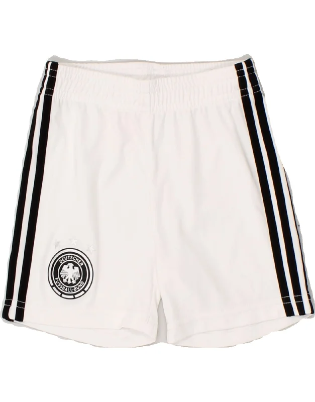 ADIDAS Baby Boys Deutscher Fussball Bund Sport Shorts 12-18 Months White