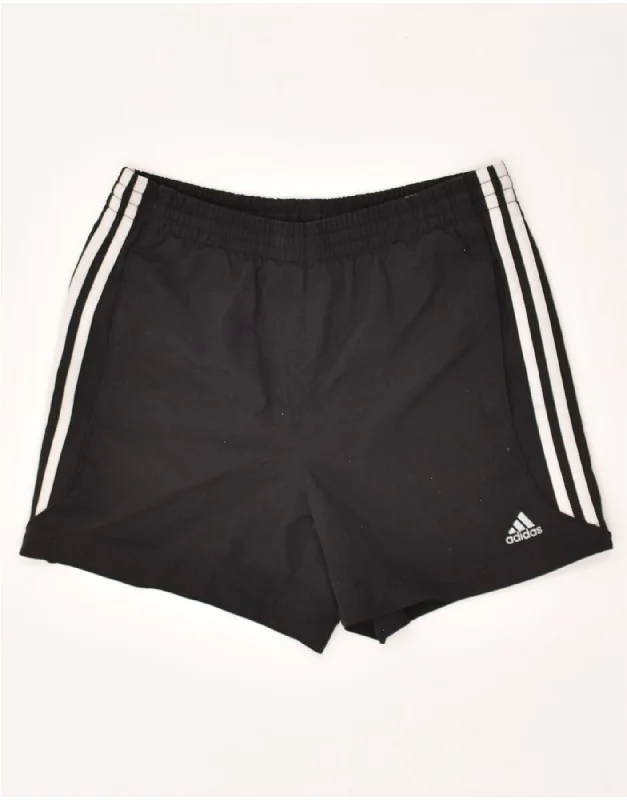 ADIDAS Boys Sport Shorts 13-14 Years Black