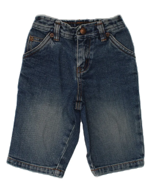 GAP Baby Boys Denim Shorts 6-9 Months W18 Navy Blue Cotton