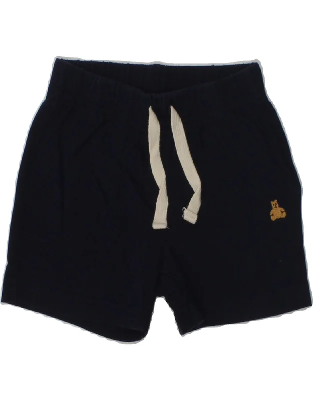 GAP Baby Boys Sport Shorts 6-9 Months Navy Blue Cotton