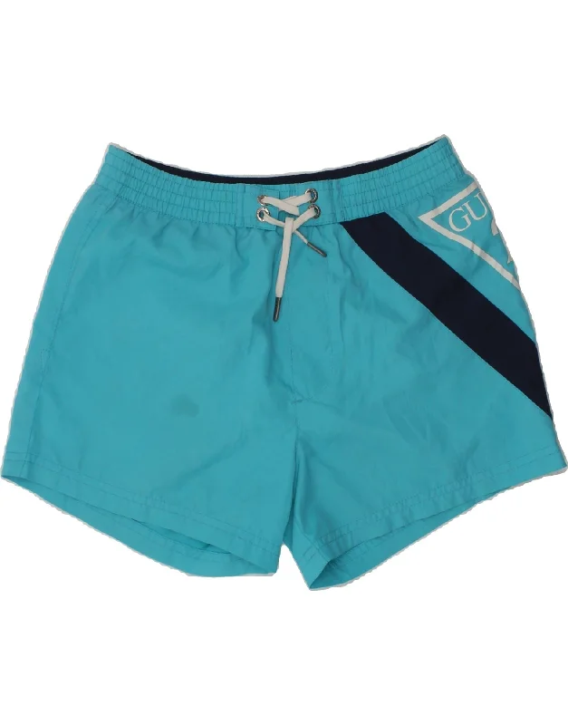 GUESS Boys Graphic Swimming Shorts 11-12 Years Blue