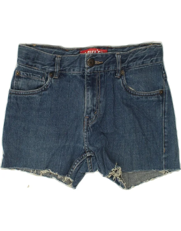 LEVI'S Girls 511 Denim Shorts 13-14 Years W27 Blue