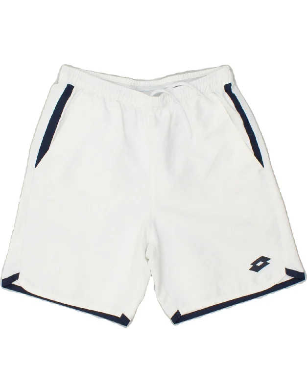 LOTTO Boys Sport Shorts 11-12 Years Medium White