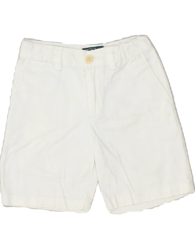 POLO RALPH LAUREN Boys Chino Shorts 3-4 Years W20  White Cotton