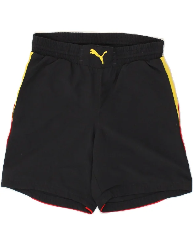 PUMA Boys Sport Shorts 11-12 Years Black