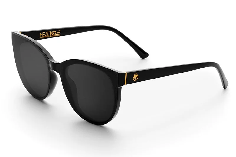 CARAT SUNGLASSES: BLACK POLARIZED