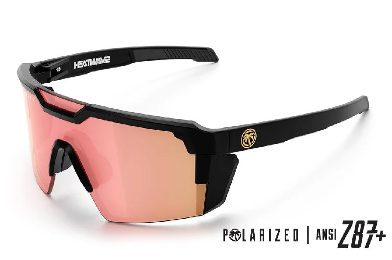 Future Tech Sunglasses: Rose Gold Z87+ Polarized